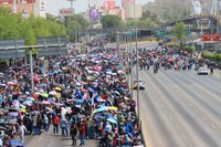 ¿Hay bloqueo en el AICM? El aeropuerto llama a tomar precauciones por manifestantes de la CNTE