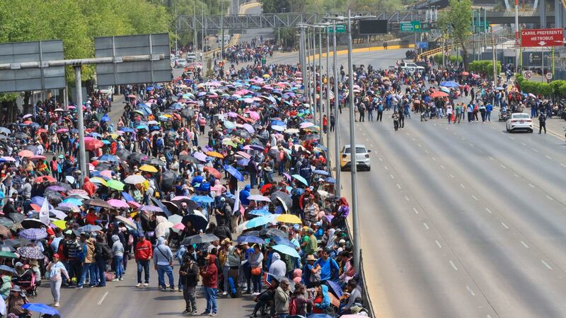 ¿Hay bloqueo en el AICM? El aeropuerto llama a tomar precauciones por manifestantes de la CNTE