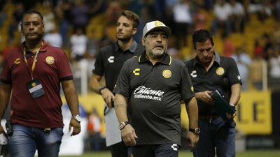 El astro argentino se encuentra en Sinaloa dirigiendo a un equipo de segunda división