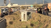 Choques de autobuses en Nuevo León dejan más de 20 lesionados en menos de 4 horas