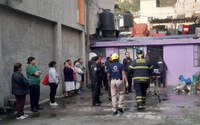 Tanque de gas explota en la Álvaro Obregón y deja a una familia con graves quemaduras