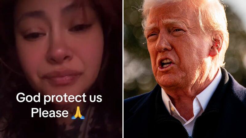 VIDEO: Mexicana se arrepiente de haber votado por Trump; “tengo miedo”