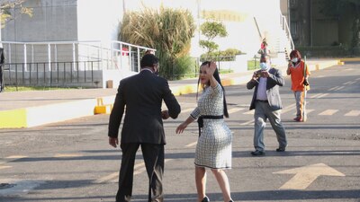 La alcaldesa acudió al Reclusorio Norte para rendir declaración