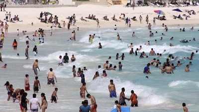 Las playas mexicanas son destinos altamente frecuentados por los turistas