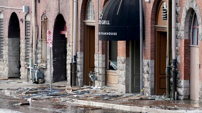 Las autoridades investigan quiénes pudieron provocar la detonación