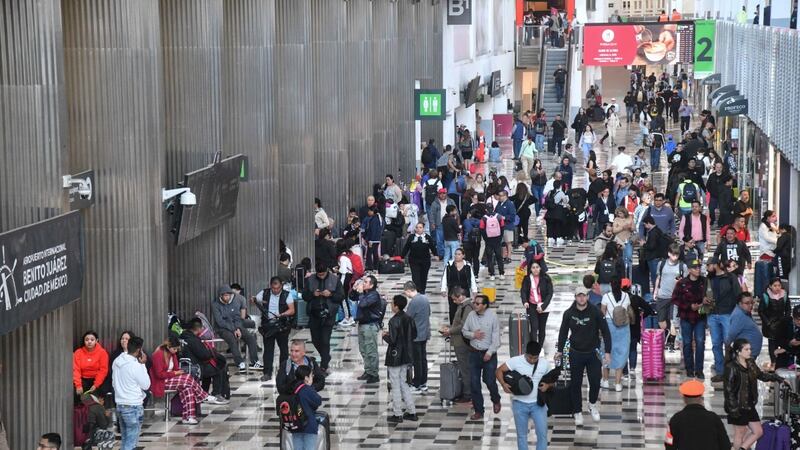 AICM suspende operaciones por las intensas lluvias registradas en la CDMX