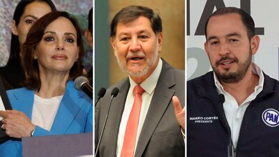 Lilly Téllez y Marko Cortés se le fueron con todo al que será presidente del Senado