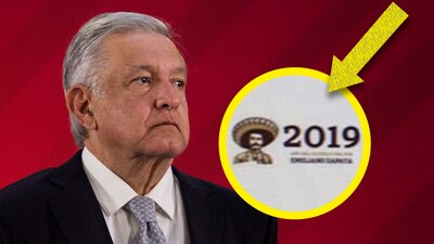 Un supuesto cambio de un logo en la papelería oficial del gobierno de AMLO provocó críticas de los opositores