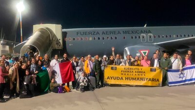 En total se han hecho dos despegues desde Tel Aviv