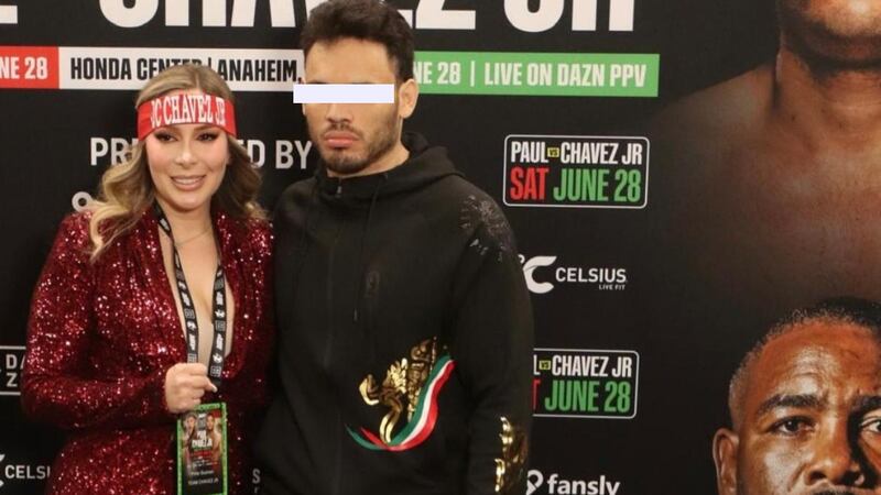 Reaparece la esposa de Julio César Chávez Jr, tras detención del boxeador en EU
