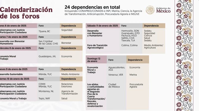 Plan Nacional de Desarrollo busca crecimiento económico y bienestar: Sheinbaum