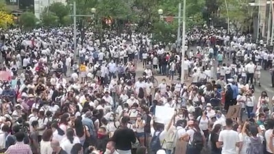 La marcha por los desaparecidos tuvo saldo blanco