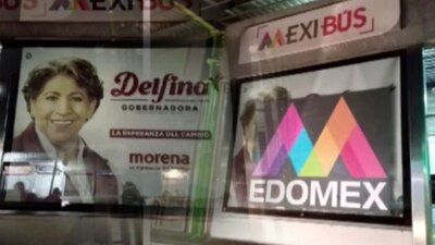 El dirigente del partido criticó que se haya alterado la publicidad de la precandidata de Morena