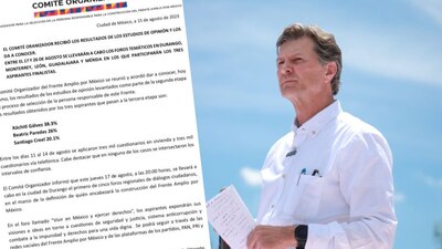 Dijo que aceptaba el resultado y felicitó a quienes pasaron a la siguiente etapa del Frente