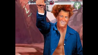 ¡Tengo conmigo la Espada del Augurio!, bromeó Meade al ser cuestionado sobre si cree ganar las elecciones