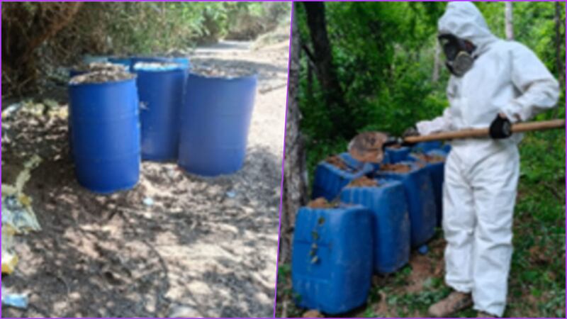 Desmantelan tres centros de insumos para drogas sintéticas en Sinaloa