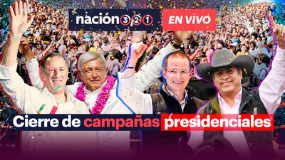 Los candidatos presidenciales tienen su último evento en público antes de la veda electoral.