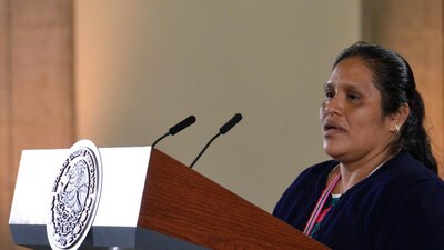 La activista hizo un llamado para terminar con la violencia contra las mujeres