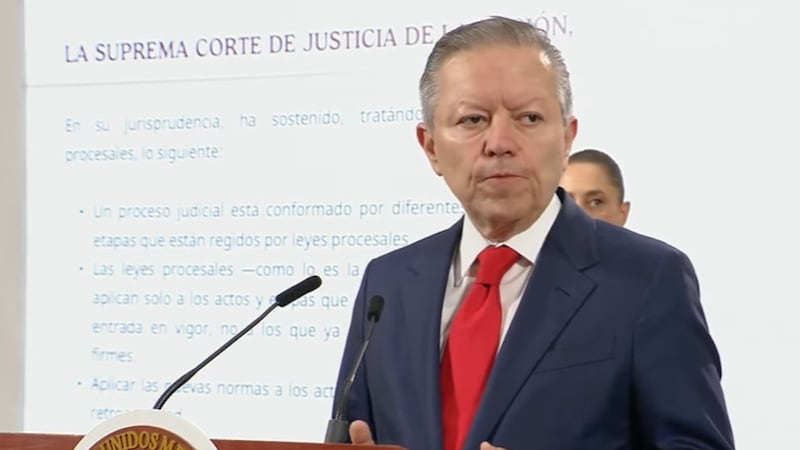 Arturo Zaldívar llama a clarificar reforma a la Ley de Amparo y evitar retroactividad