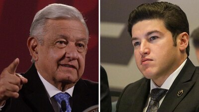 AMLO dijo que Samuel García está haciendo un buen trabajo