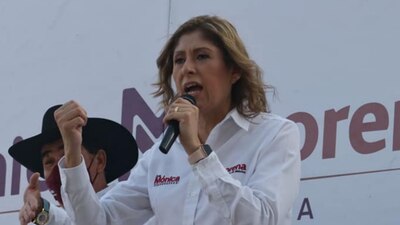 Mónica Rangel Martínez, excandidata de Morena a la gubernatura de San Luis Potosí,