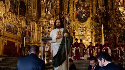 Las reliquias del santo recorrerán México con permiso de la Santa Sede