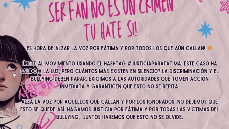 Embajada de Corea del Sur en México se pronuncia por caso de Fátima; niña víctima de bullying