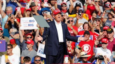 Es oficialmente el candidato del partido republicano para contender por la presidencia de EU