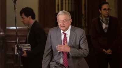 El presidente habló del robo de gas en su conferencia