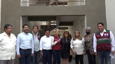 Entregó un edificio en la Alcaldía Gustavo A. Madero del Programa de Reconstrucción