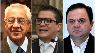 Guillermo Pacheco, Gerardo Islas y Jesús Rodríguez