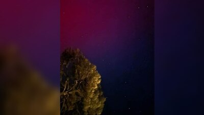 En varios municipios se pudieron observar los colores