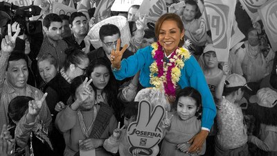 Josefina Vázquez Mota contendió por la Presidencia de la República en 2012