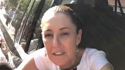 Sheinbaum fue abordada por periodistas en su gira por el estado de Morelos