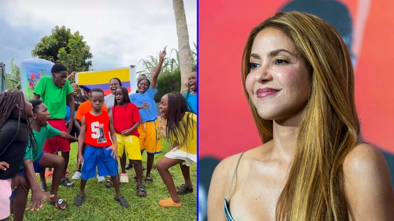 Shakira invita a niños ugandeses de Ghetto Kids a bailar con ella en la final del Mundial 2026
