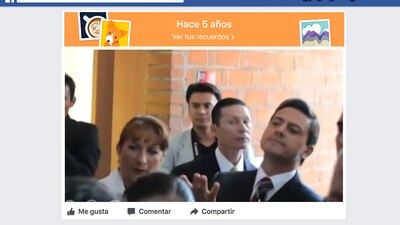 Sí, hace 5 años el presidente (en ese entonces candidato) se escondió en baño. Lee la historia