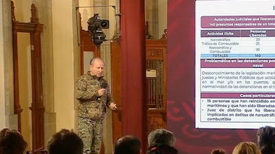 Por lo menos 140 probables delincuentes han sido puestos en libertad, dijo el almirante José Rafael Ojeda Durán.