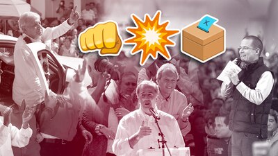 Los aspirantes tienen detrás de ellos a un equipo que los apoya y lucha a su lado