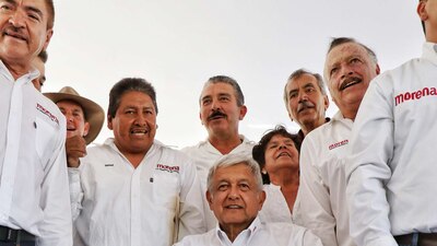 AMLO lidera todas las encuestas del actual proceso electoral
