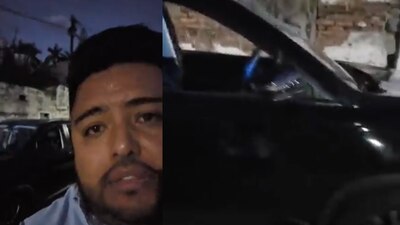 El ataque ocurrió apenas unos minutos después de que él bajara del auto