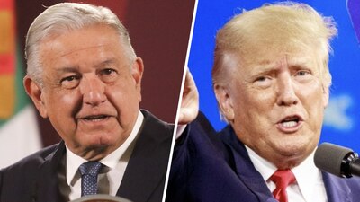 Trump dijo que le cae bien AMLO aunque sea socialista