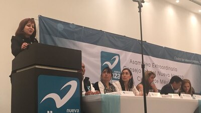 La exdiputada federal se suma a la carrera por la Ciudad de México y competirá con Barrales, Sheinbaum y Arriola