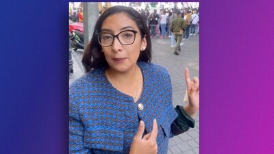 La diputada aseguró que la violencia y la polarización no es el camino para solucionar los problemas ciudadanos