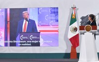 “Trump nunca habló de intervención en México”, dice Sheinbaum