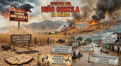 Efectos del 'Niño Godzila'.