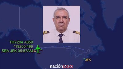 El piloto İlçehin Pehlivan, de 59 años, colapsó en algún momento del vuelo TK204, que había salido hacia Turquía