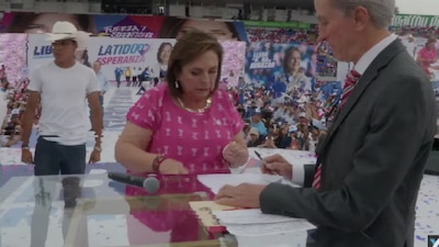 La candidata de oposición habló sobre sus promesas si es Presidenta