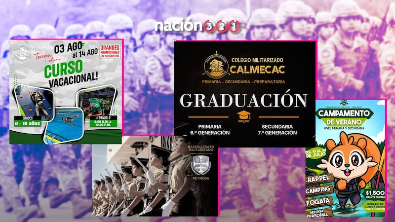 SEP pone bajo la lupa escuelas militarizadas tras el caso Dafne; hay 5 planteles en Tamaulipas