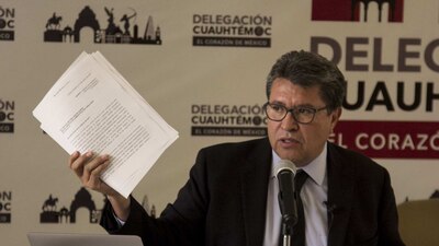 El zacatecano pretende gobernar la Ciudad de México el próximo año