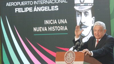 El INE indicó que la conferencia de ese día se difundió propaganda gubernamental.